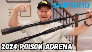 2024 Shimano Poison Adrena - FIRST LOOK & COMPARISON (new vs old)