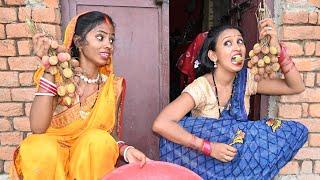 लीची वाली || के साथ पगली कर दी खेला//Bhojpuri comedy