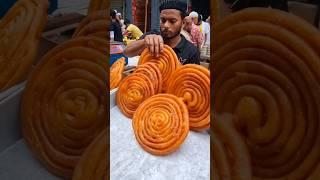 Amazing Sunflower Jalebi Making | Biggest Jalebi of Bangladesh #shorts