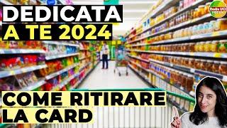 LISTA DEDICATA A TE 2024: Come RITIRARE la CARTA in POSTE