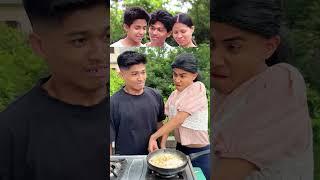 Sigma Girl Cooking  Reacts | Aayush & Abhay #comedy #sigmagirl #funny