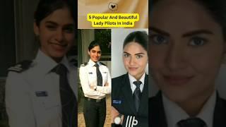 5 Popular And Beautiful Lady Pilots In India  || #indianpilot #shorts #ThairiliEditz