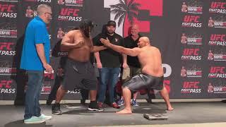 Island Fights 60 Weigh Ins / Brawl