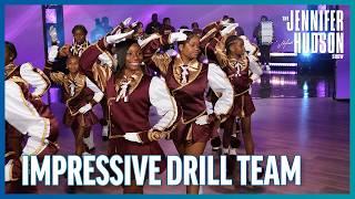 Jennifer Hudson Makes a Grand Entrance with Impressive 5-Year-Old Drill Team Captain