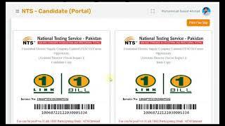 how to Apply Nts / How to download nts fee challan