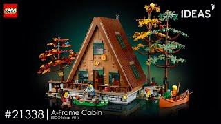 LEGO Ideas - A-Frame Cabin 21338