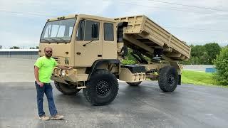 Stewart & Stevenson M1078 LMTV Custom Dump Truck Conversion With Air Conditioning