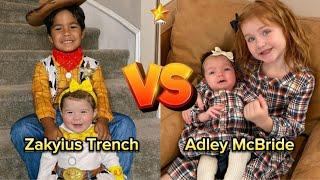 Adley McBride VS Zakyius (The Trench Family) Natural Transformation  2024 I From Baby To Now