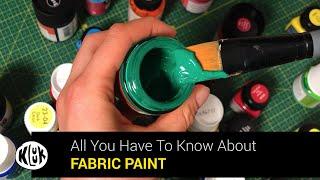 Painting With Fabric Paint. What to Consider When Buying It, How to Apply It, and How to Wash It.