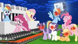 Evil My Little Pony vs Most Secure Tower in Minecraft