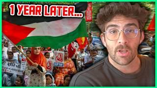 Palestine: One Year Later | Hasanabi Reacts