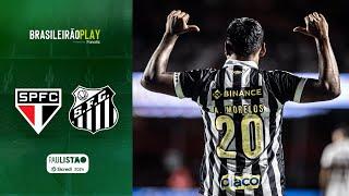 São Paulo 0-1 Santos FC | Resumen del partido | Highlights #PaulistãoSicredi2024