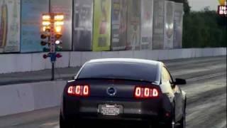 Stangtv.com 2011 5.0 Mustang goes 7.43 95mph at Irwindale 1/8 mile dragstrip