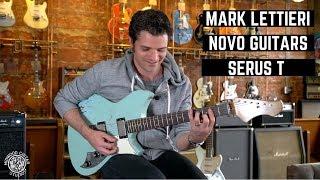 Mark Lettieri - Novo Serus T - Sonic Blue w/ ThroBaks | Midwood Guitar Studio