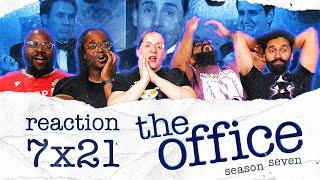 The Office - 7x21 Michael's Last Dundies - Group Reaction