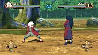 SUPER HARD - Jiraiya VS Madara Uchiha - NARUTO NINJA STORM 4 Battle Match