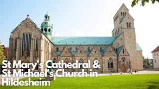 Exploring St Mary's Cathedral & St Michael's Church in Hildesheim, Germany