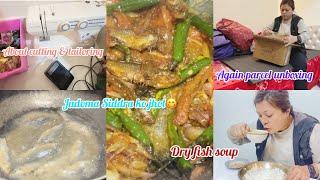 Lunch ma Dry fish soup || Siddra ko jhol