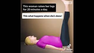 Why we SHOULD raises our Legs for 20 minutes a day | Exercise |Medical Tips