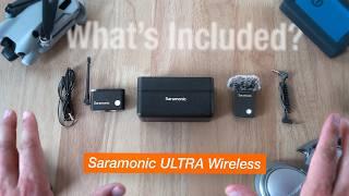 NEW! Saramonic ULTRA Wireless Mic Unboxing - What's Included? (Kit with Lav Mics)