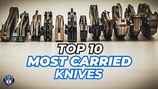 Top 10 Most CARRIED EDC Knives (Stassa23’s Favorites)