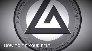 Gracie Spring Hill - How to Tie Your Belt