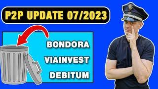 0% Tolerance for Intransparency!  Exit at Go&Grow + Viainvest  P2P Portfolio Update 07/2023