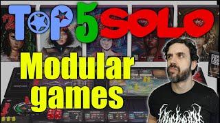 My TOP 5 Solo Modular Games | Mix and match value