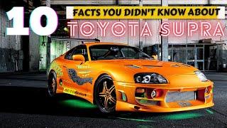 10 Facts You Didn't Know About Toyota Supra | History And Facts | JDM Cars