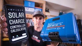 How to Size a Solar Charge Controller for a DIY Camper Van Solar System