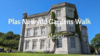 Plas Newydd Gardens Walk | Anglesey | Welsh Countryside | 4K