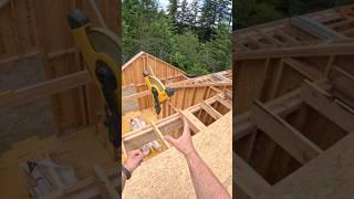 Jobsite Skills #framinglife #houseconstruction #huberpartner #framing