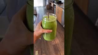 Flat Tummy Green Smoothie ( Lose Belly Fat In A Week )