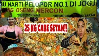 MEMATIKAN!!! OSENG MERCON BU NARTI || KULINER JOGJA