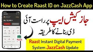 How to Create Raast ID On JazzCash App | JazzCash App main Raast ID banane ka tarika