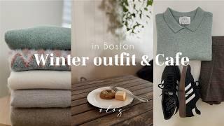 Winter Fashion Outfits  Knitwear, Coats, Puffer Jackets | Boston Café Date | Heath Ceramic Unboxing