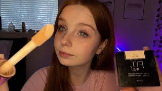 ASMR Sweet Popular Girl Does Your Makeup In The Back Of Class ️