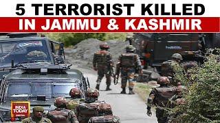 Kulgam Encounter News: Encounter In J&K Between Terrorist & Forces | India Today News