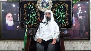 حسينية السيدة ام محمد ال جبران بحي الشاطئ الملا سعيد ال ياسين استشهاد الإمام الكاظم "ع" 1436