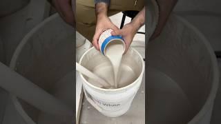 How to glaze only the inside of a pottery cup #pottery #clay #artist #ceramic #handmade #glaze