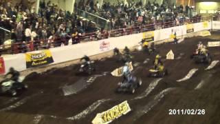 farmington arenacross quad amatuer crash jagar halbleib 727