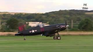 Chance-Vought F4U Corsair "Devotion" auf der Flugplatzkerb Gelnhausen am 15.06.2024