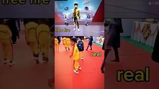 Free fire emote in real life  #shortsfeed #tgrnrz #emote #shorts