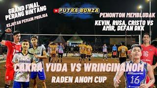 Partai FINAL perang bintang Wringinanom vs Cakra Yuda. final raden anom cup 2024