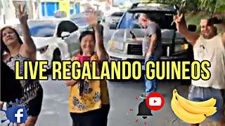 Live regalando guineos y aguacates y  panas comparte este video nos ayudará a subir másbendicione