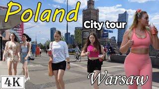 AJ Warsaw city ka tour kiya  // current Jobs in Poland for indian people