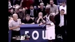 Rick Fox Flop vs KG 2003 1st Rd Game 1