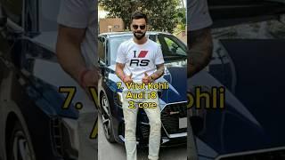 Top 10 Luxury Cars of Indian Cricketers Revealed #cricket #viratkohli #car