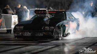 Street Outlaws - Kye Kelley Racing his No Prep Kings Shocker Camaro at the Snowbird Nationals