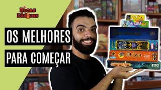 OS MELHORES PARA COMEÇAR | 6 Jogos de Tabuleiro Para Iniciantes - Dicas Lúdicas